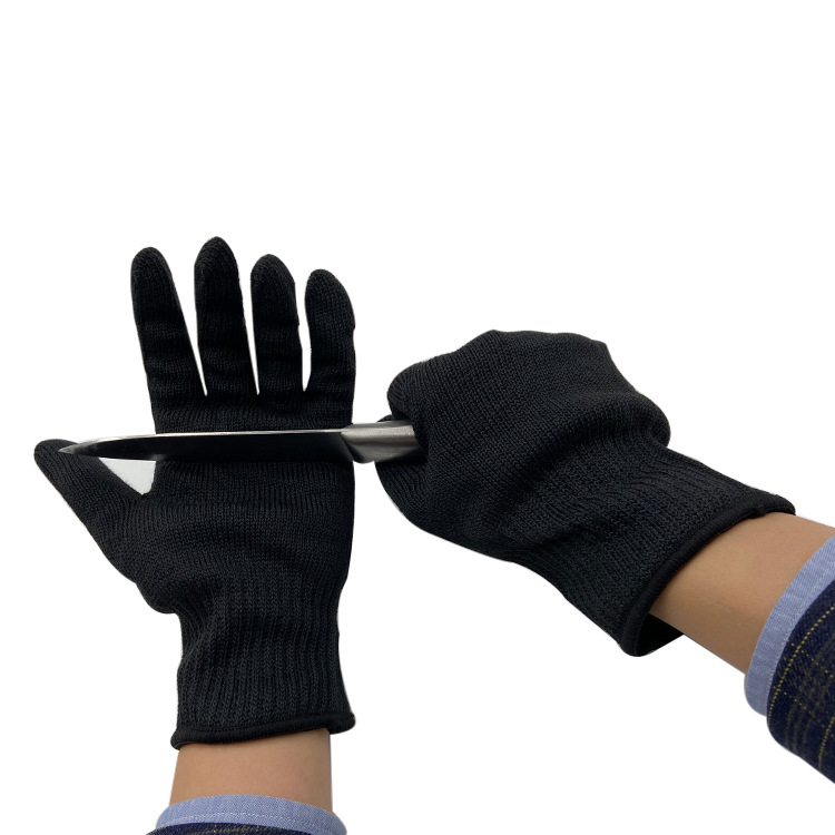 厂家直销新品 芳纶加钢丝加钨丝美标A9防割防护手套  玻璃厂