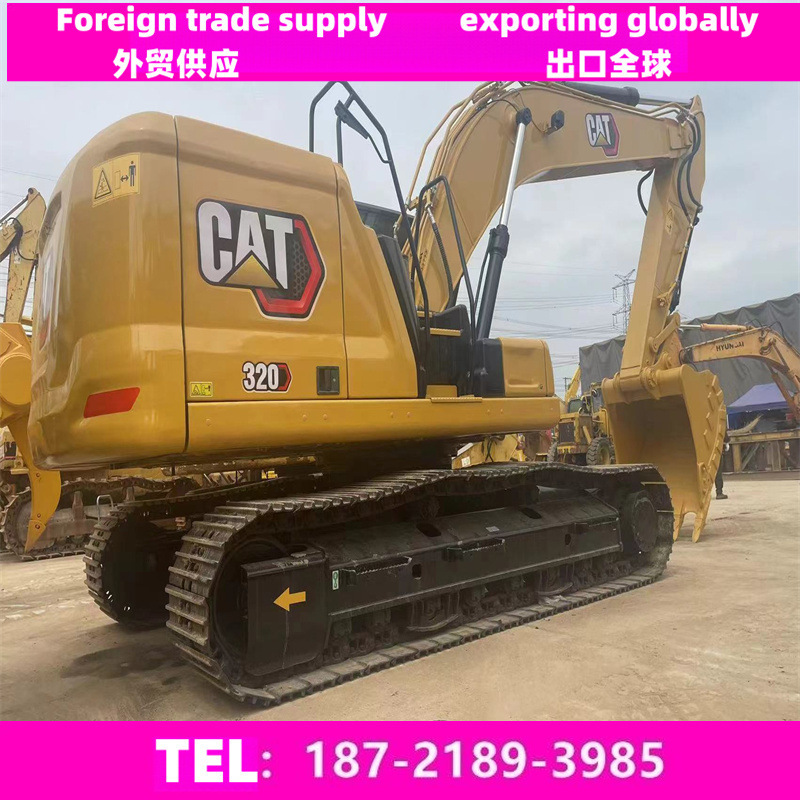 挖掘机挖土机D320CALARCatelIL卡特彼勒320RPG二手卡特TE