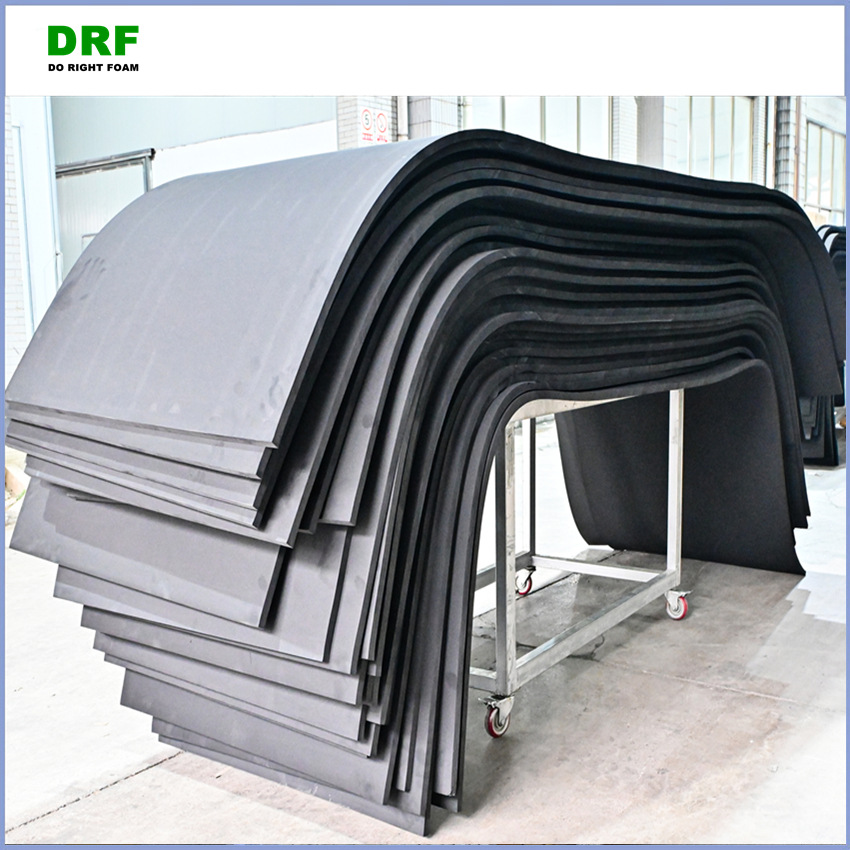 泡沫厂家供应硬度25/35/45/60度EVA发泡4米长度泡棉板材