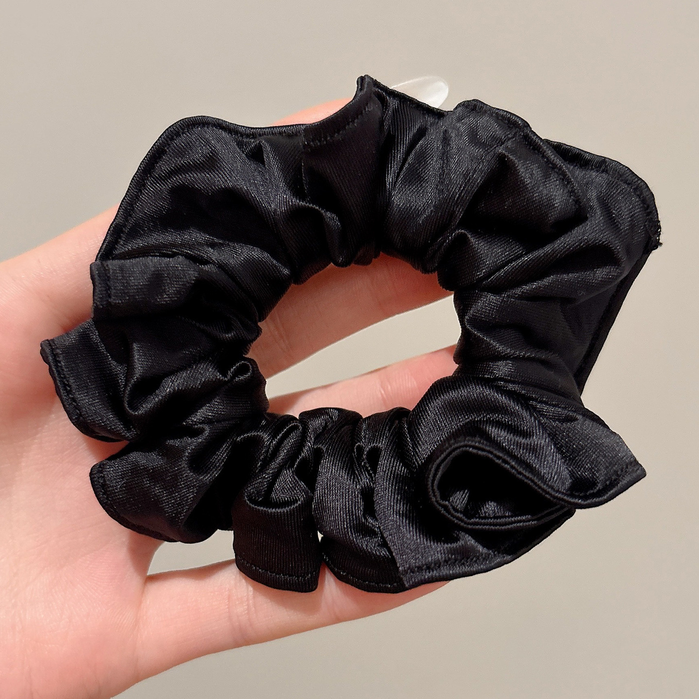 Coletero elástico sencillo de nuevo estilo 2026, banda para el pelo pequeña sin costuras para mujer, suave para el cabello, sujetador de cola de caballo.