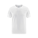 Летняя шелковая быстросохнущая спортивная дышащая футболка с коротким рукавом с круглым воротником для спортзала, для бега, оверсайз