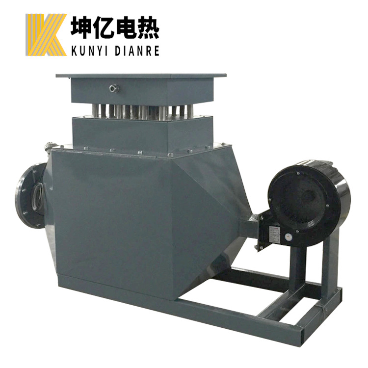 坤亿电热风道加热器循环热风烟气空气加热器物料烘干烘房电加热器