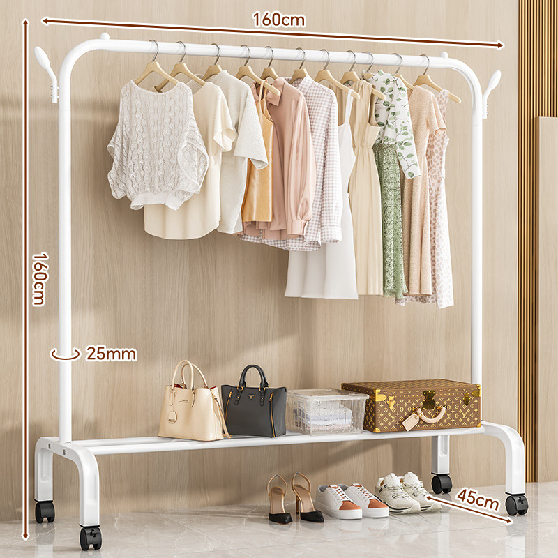 160cm 화이트 + 더블후크