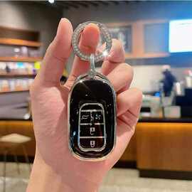 适用本田P7钥匙套2025款东风广汽烨S7极湃1/2女Honda可爱车包壳扣