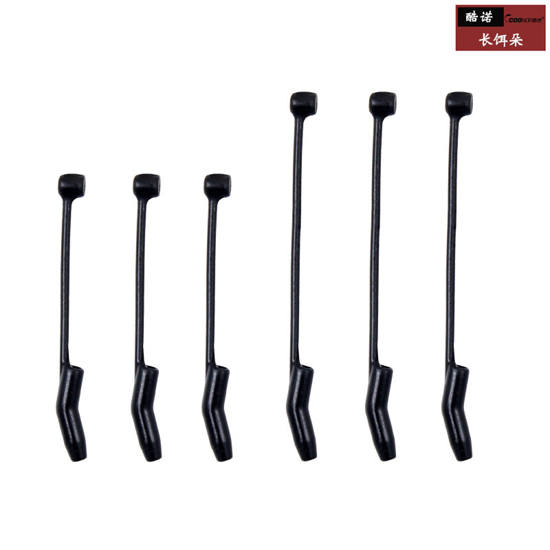 Largo cebo/gancho conjunto de goma cubierta protectora exportación transfronteriza grupo de pesca europeo CARP accesorios de pesca al por mayor