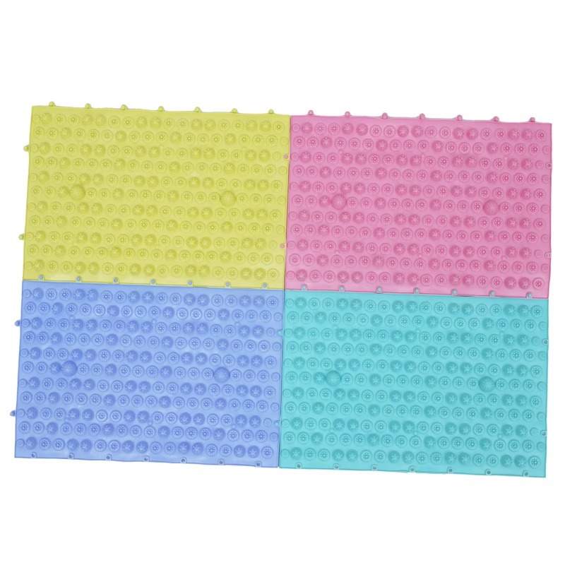 Toy de entrenamiento táctil de la suela del pie de la unidad sensorial Tablero de presión de los dedos suave para los niños