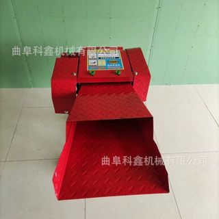 小型切草机 卧式干湿两用饲料碎草机 220V电压铡草机生产厂家科鑫