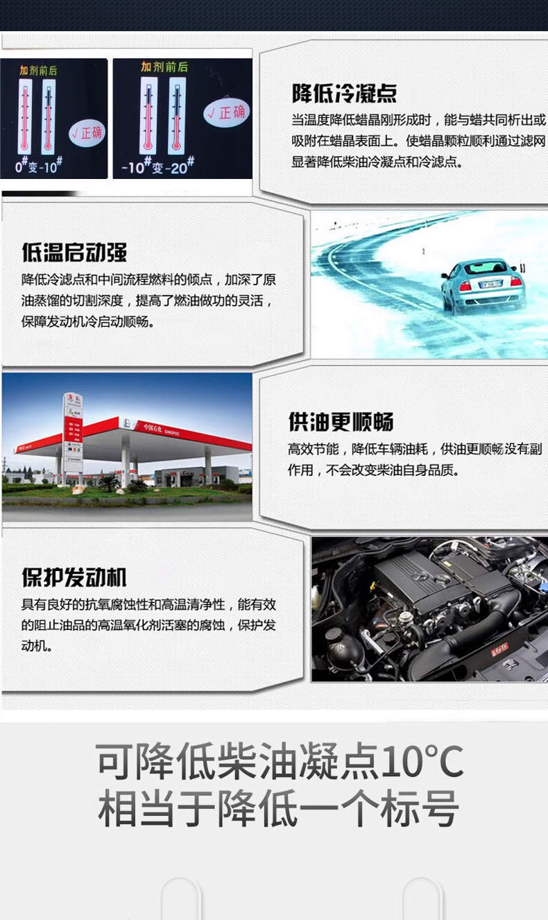 Diesel pour point depressant diesel anticoagulant winter diesel antifreeze low temperature flow improvement anticoagulant wholesale