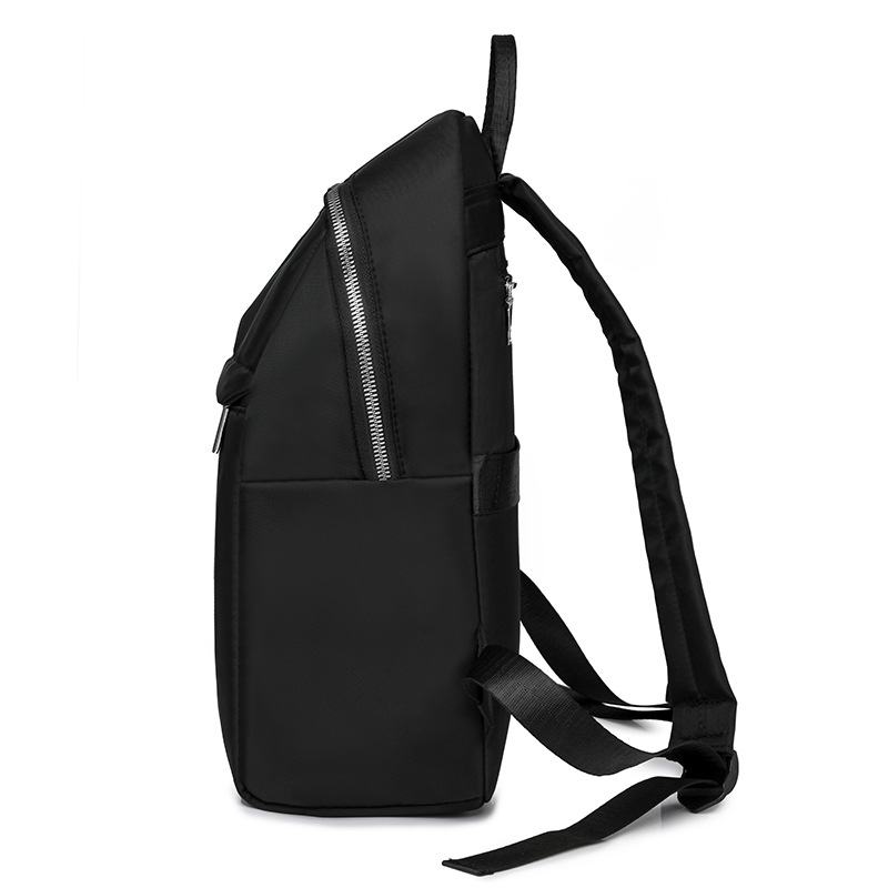 2025 nueva mochila de nailon para mujer, mochila de gran capacidad, simple y de moda, estudiante universitario, mochila escolar ligera a prueba de salpicaduras de agua