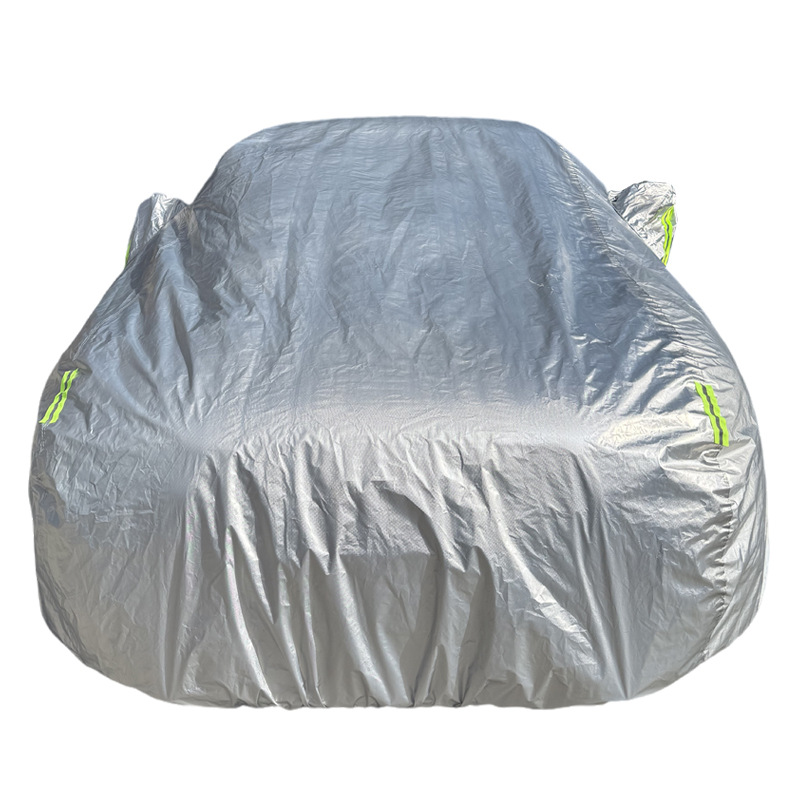 Aluminum Film Composite Peva Car Cover, Full Car Rainproof Car Cover, All-Inclusive Sun Protection Cover, Dustproof and Sun Protection Car Cover