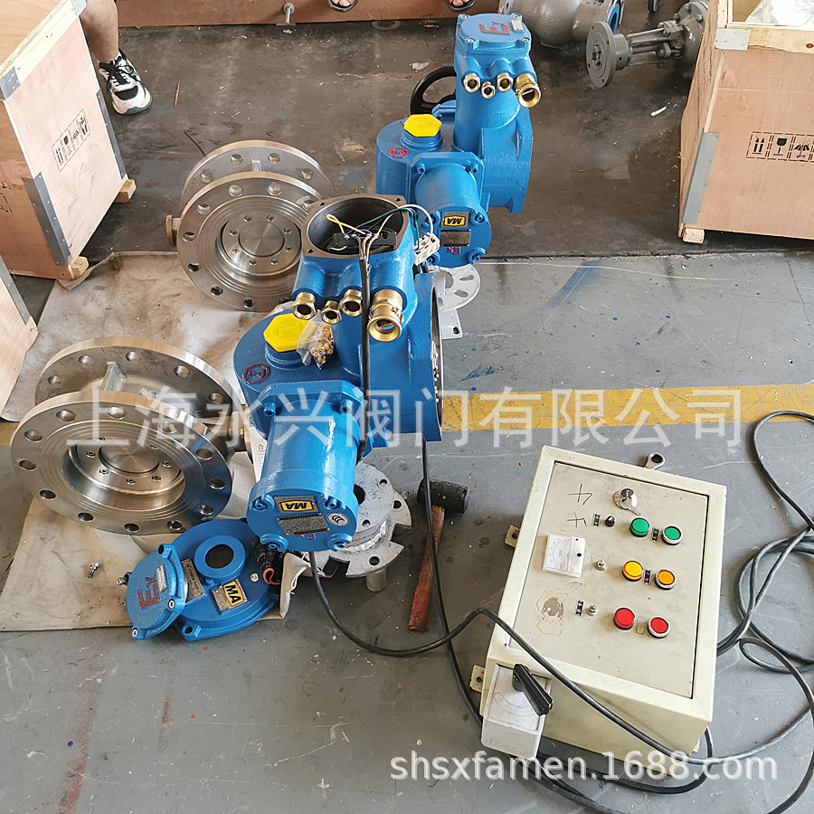 MKD943X-25P矿用煤安防爆电动不锈钢三偏心软密封蝶阀 开关型