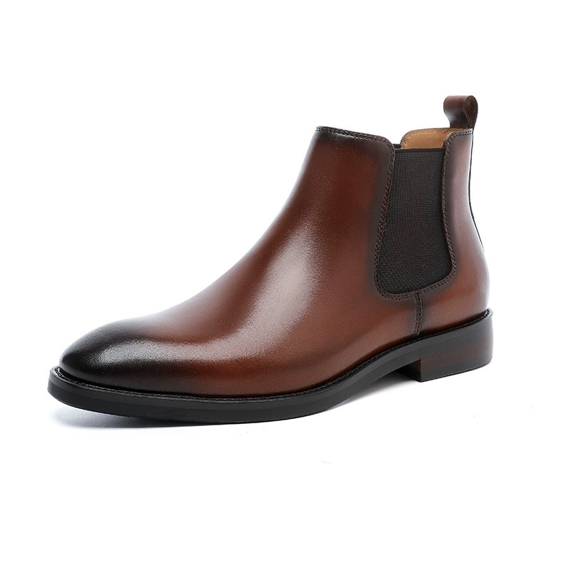 Martens, winter shoes English style, chelsea, boots, footwear, genuine leather
