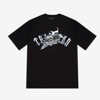 外贸T恤欧美潮牌T恤图案设计Trapstar Bust Down Dreams Tee Blac