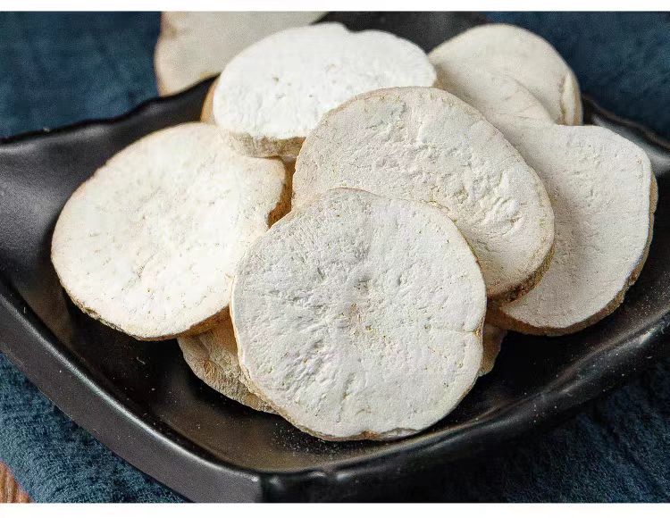 Tian Hua Fen Slices (Trichosanthes kirilowii Root) — Dried Gua Lou Root for Herbal Tea & Soup preparation