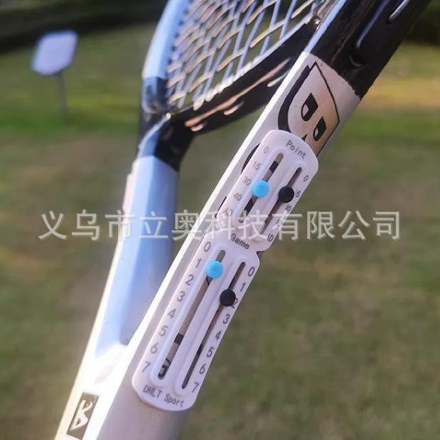 Nuevo marcador de raqueta de tenis portátil transfronterizo anotador de raqueta de tenis portátil