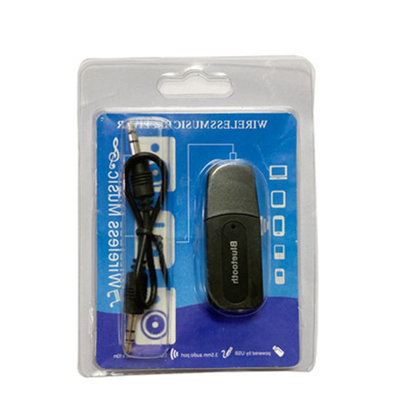 工厂批发USB发射器蓝牙适配器传输器车载音频aux接收器bluetooth|ms