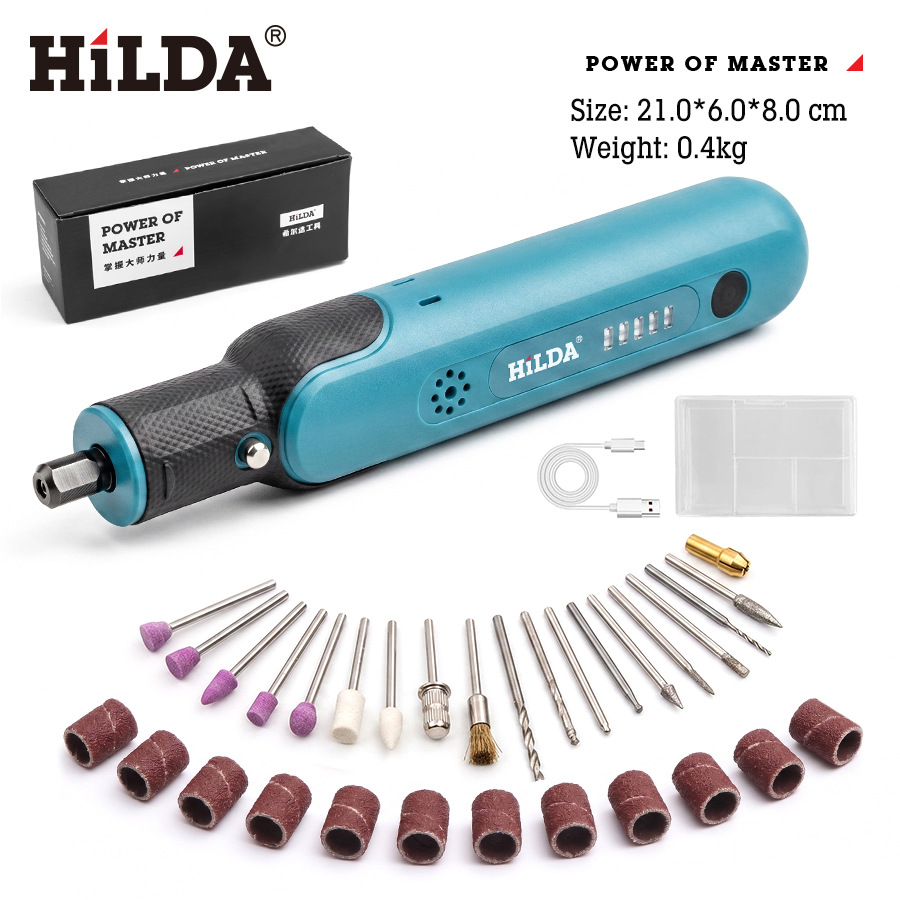 Mini Amoladora Eléctrica Portátil 8V Multifuncional para Corte y Pulido image 3
