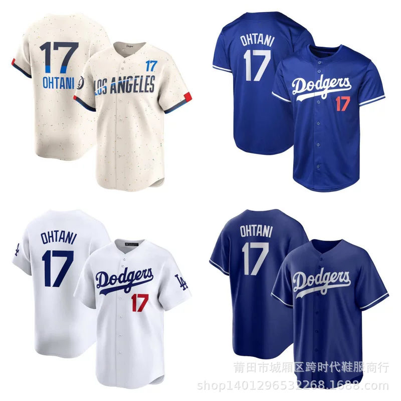 Фабричная бейсбольная джерси MLB Los Angeles Dodgers №17 Шохей Охтани