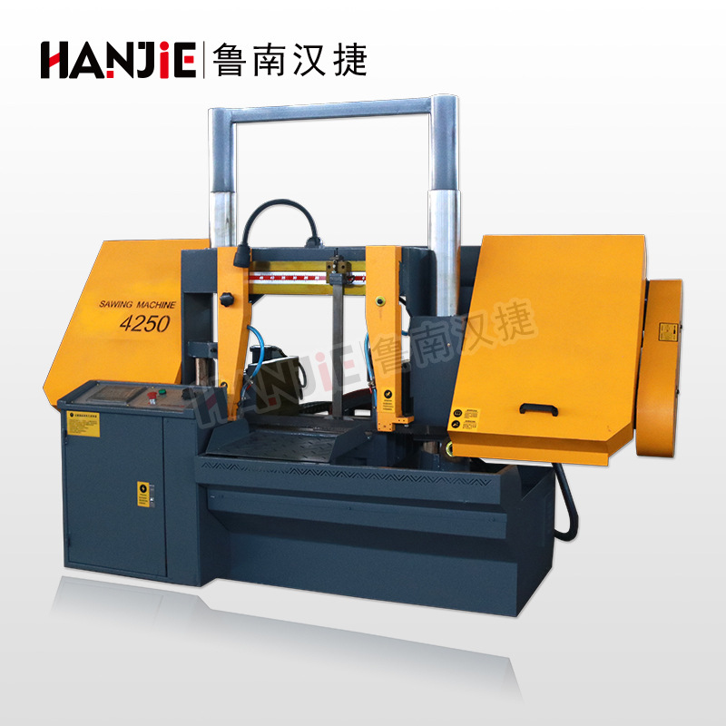 锯切500mm卧式带锯床 锯床厂家GB4250金属带锯床 金属4250锯切机