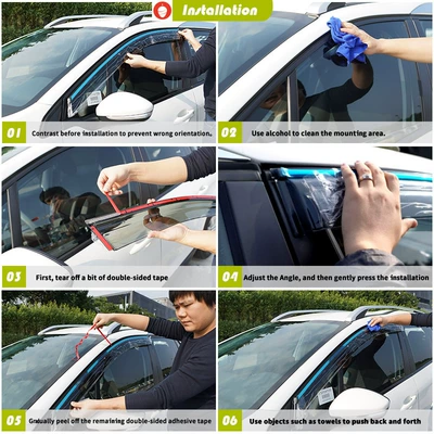 Rain shield, Applicable to Toyota Highlander