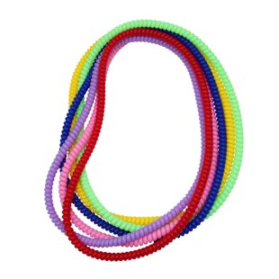 Boys and Girls Sensory Chewing Necklace 6 Pack Stretch Autism ADHD Toys Reduce Chewing in Children