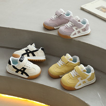 女童软底运动鞋2025秋季新款儿童时尚德训鞋中小童男童跑步鞋童鞋