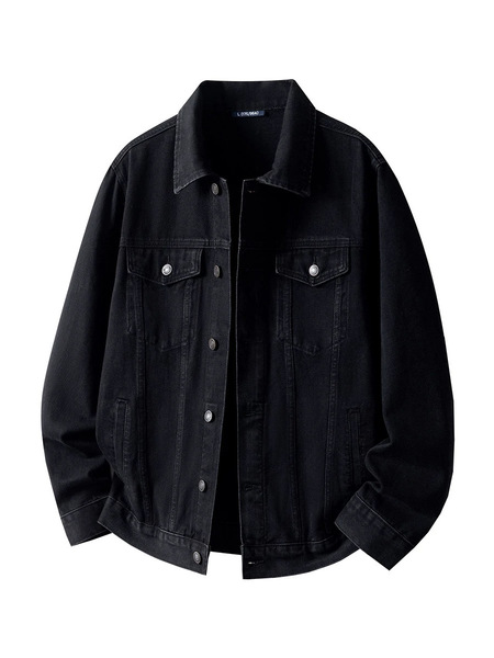 fashionable autumn denim retro quality jacket