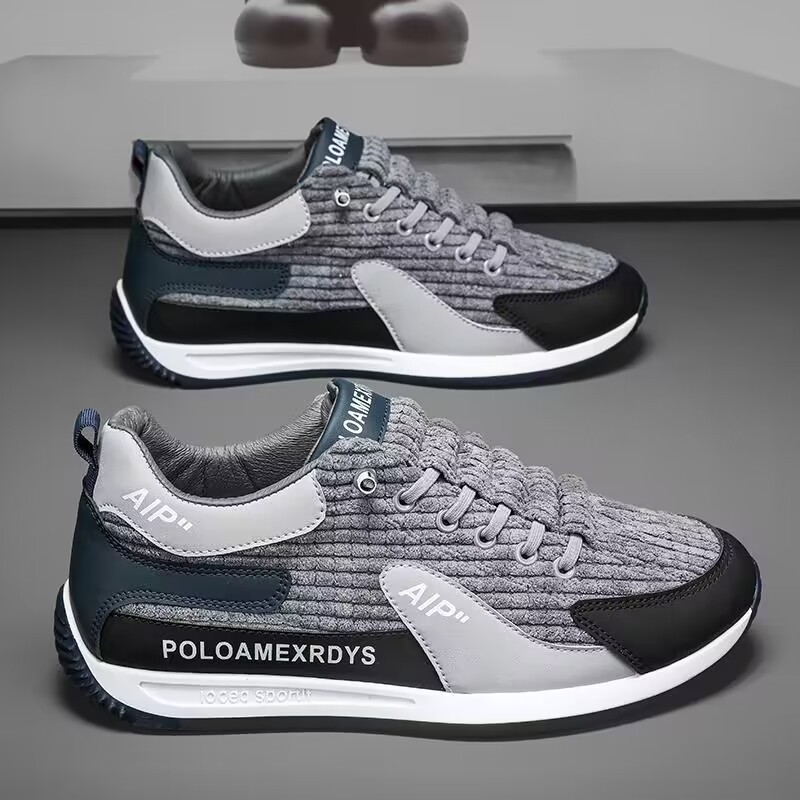 Zapatos de hombre 2024 nueva tendencia de deportes de ocio de primavera, zapatos casuales de todo fósforo, zapatos de Forrest Gump para correr planos ligeros para hombre