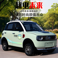 電動車四輪車家用新能源電動汽車成人電瓶車轎車老頭樂四輪代步車