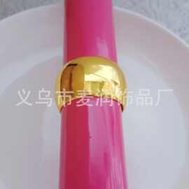 厂家直供酒店摆台西餐巾环金属酒店用品餐布圈多款式餐巾扣纸巾环