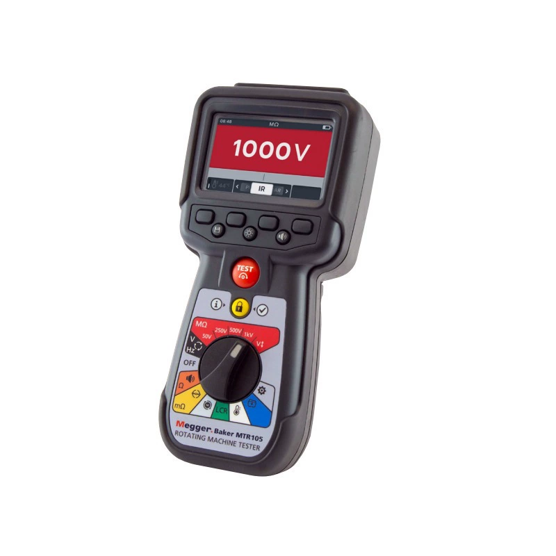 Роторный электромеханический прибор Megger Mekai MTR105 [Великобритания] измеритель сопротивления изоляции