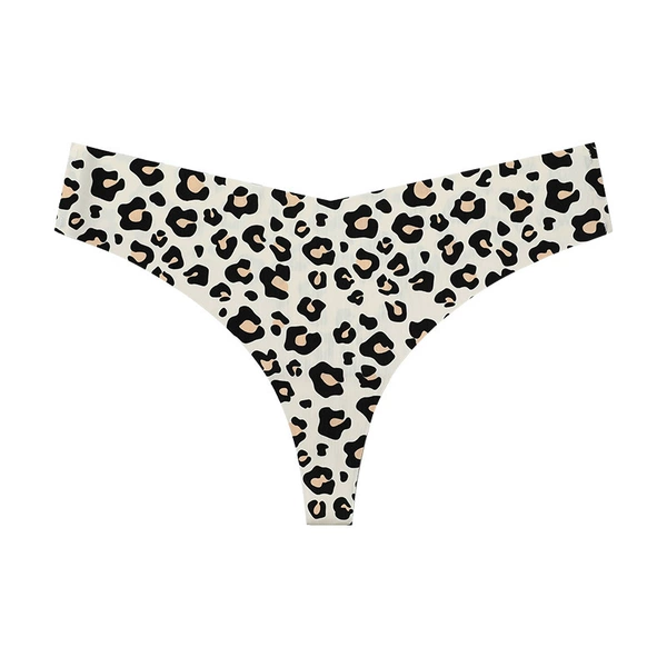 Beige leopard print