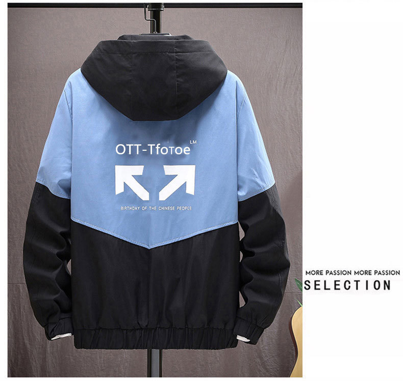 Men's Jacket For Spring And Autumn Casual Hooded Workwear Style_voghion.com