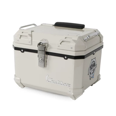 Motorcycle trunk — large capacity, quick-release PP box
