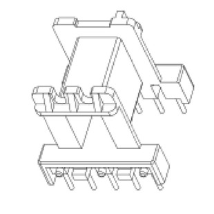 Ef20 Widened Skeleton Ee20-11 Skeleton Transformer Ef20-10 Horizontal 5-5 Skeleton Can Be Matched with Magnetic Core