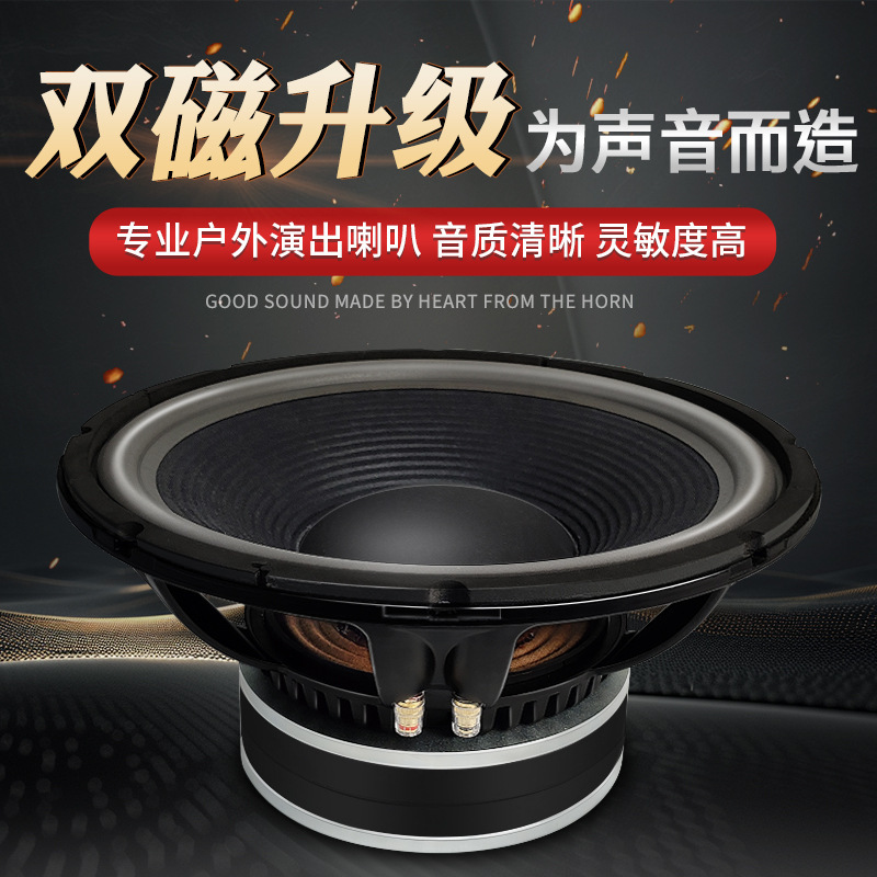 Jinggeyuan 15inch Speaker Speaker 220 Magnetic 100 Core 1600W High Power Subwoofer Ktv Performance Speaker