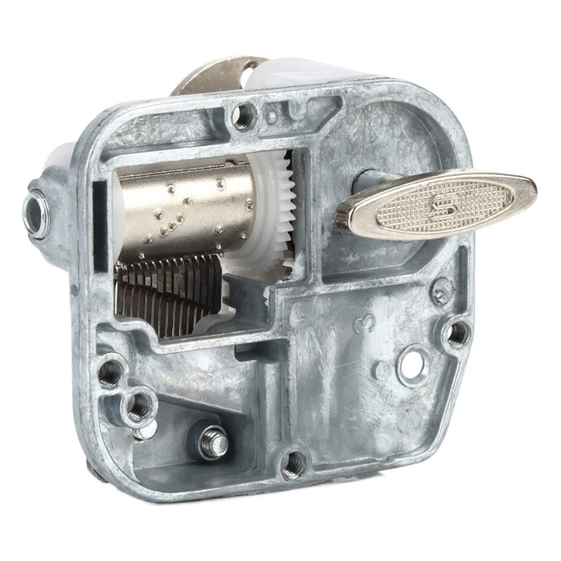 Музыкальная шкатулка saiyang, механизм музыкальной шкатулки 18NS33 с двуглавым резьбовым валом и грибовидной головкой, Обратные зубья M3.0