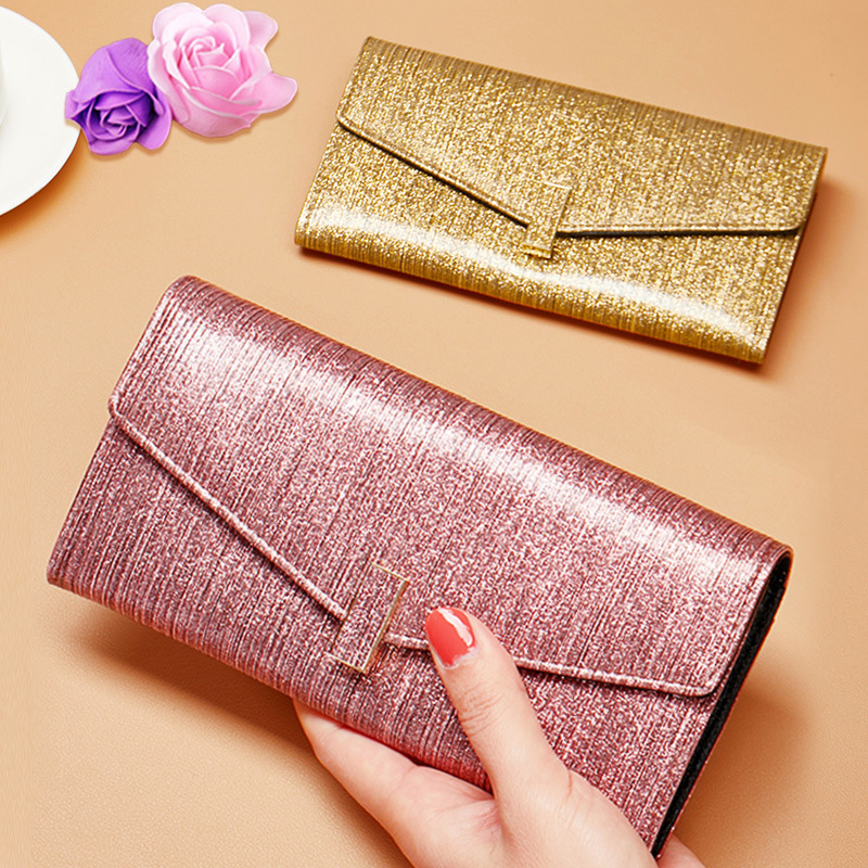 2025 New Women's Wallet Long Genuine Leather Niche Design Fashionable Temperament Clutch Large Capacity Wallet Korean Version