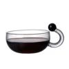 Transparent lapel cup
