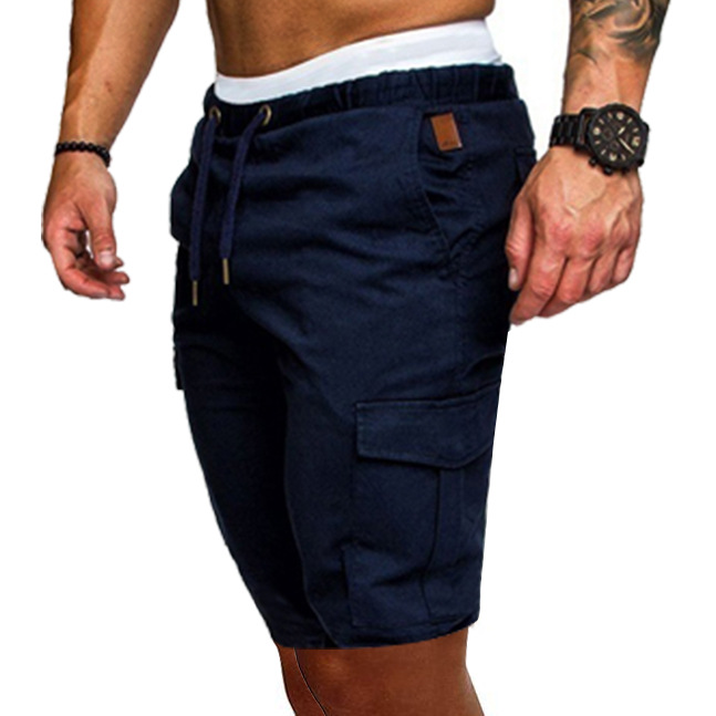 New Men's Casual Tooling Multi-pocket Shorts European And American Version Sports Overalls Men