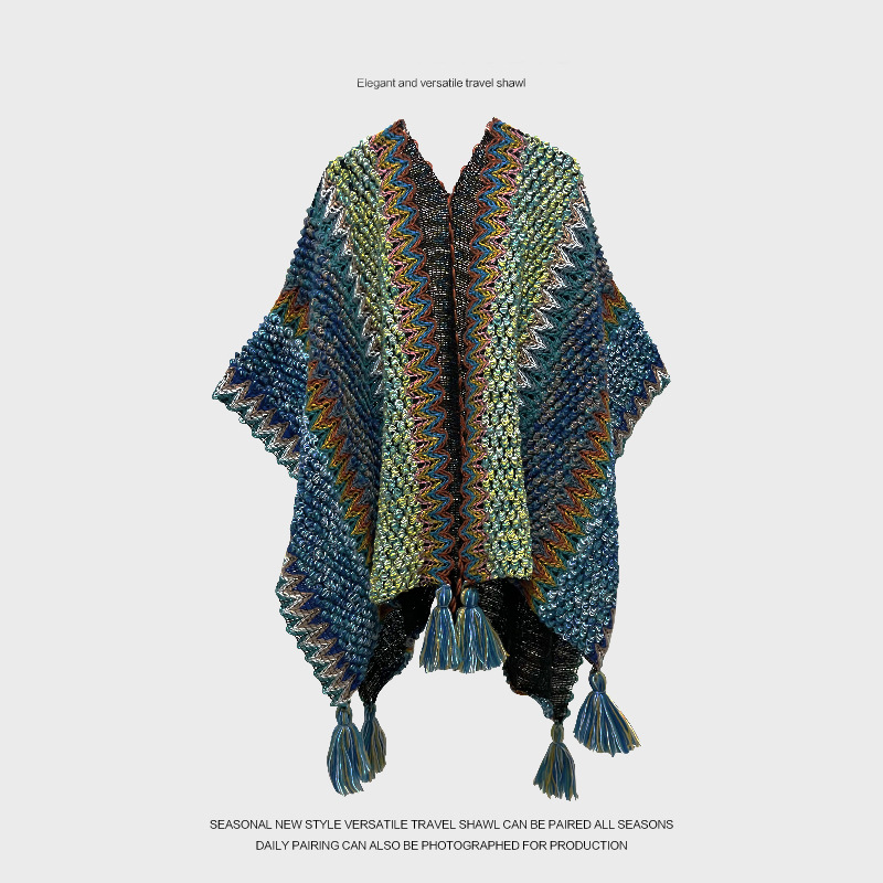 Ethnic trench coat