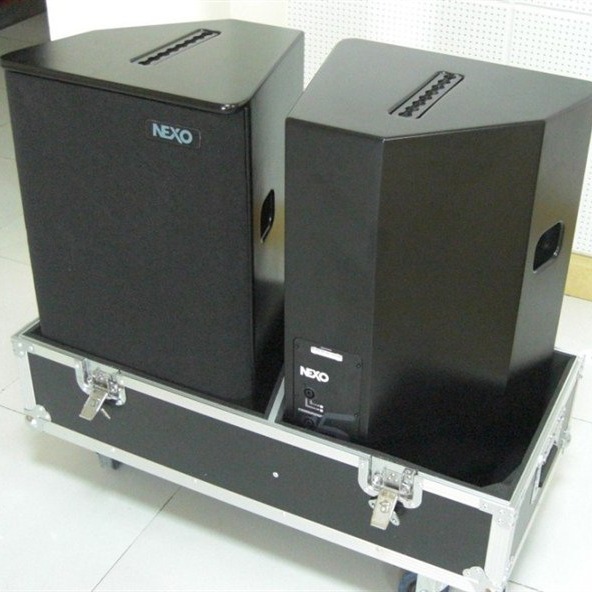 Venta directa de fábrica PS12 altavoz profesional de rango completo de dos vías para exteriores, caja de monitor de audio profesional para presentaciones.