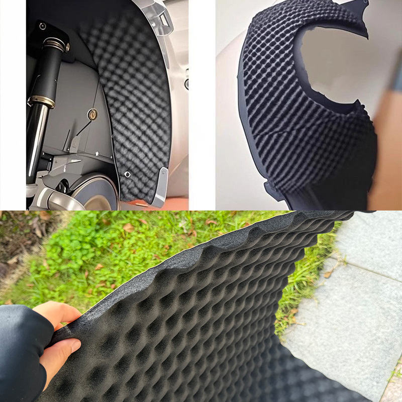 Car soundproofing materials: self-adhesive soundproofing cotton, wave cotton, sound-absorbing cotton, egg cotton, fender sound system modification
