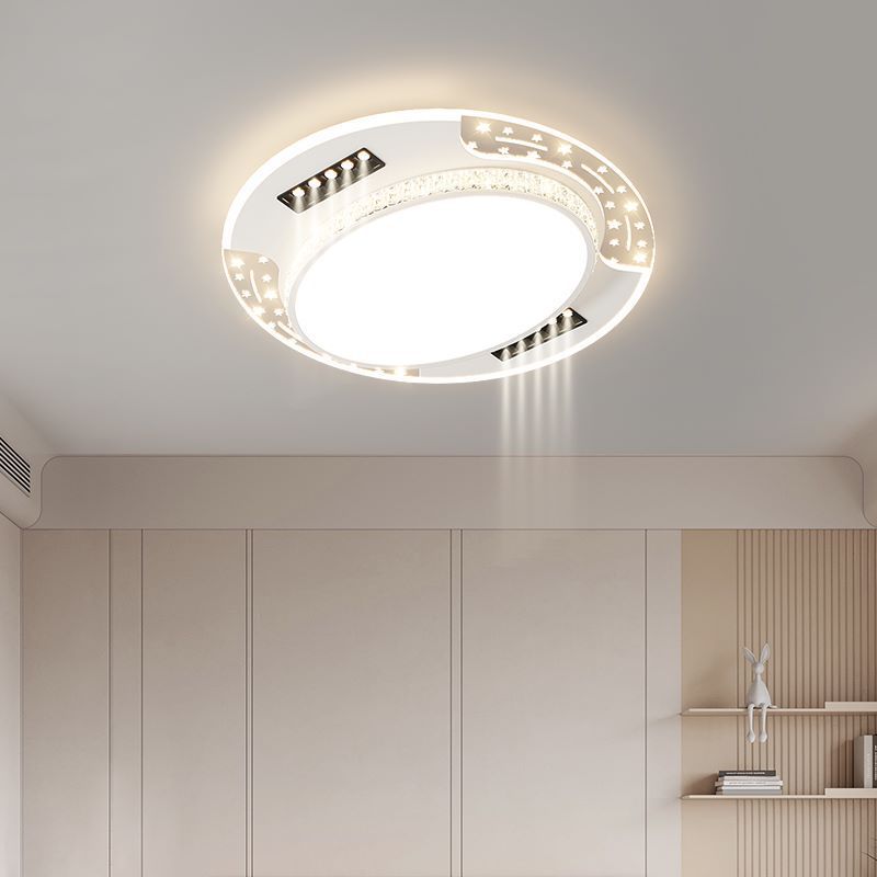 現代簡約全光譜客廳燈吸頂燈高級感客廳大燈護眼臥室主燈中山燈具