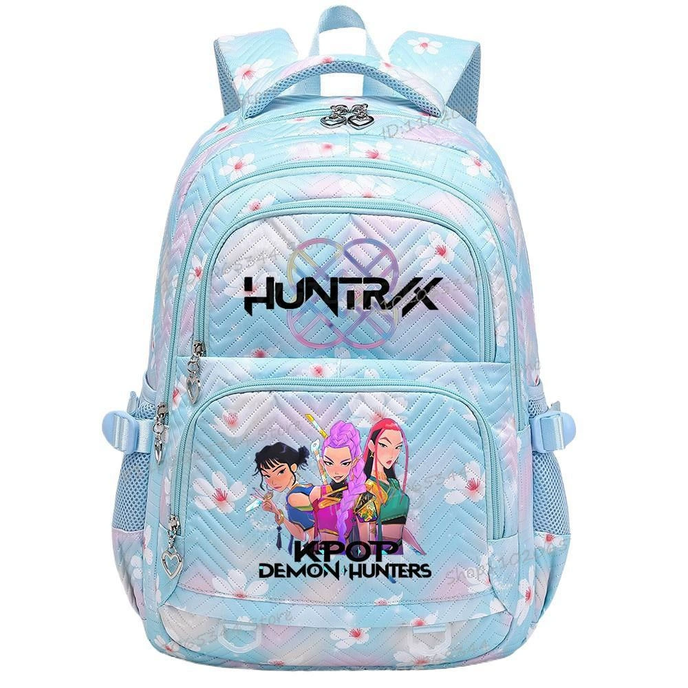 Capacious trend school bag, fashionable backpack