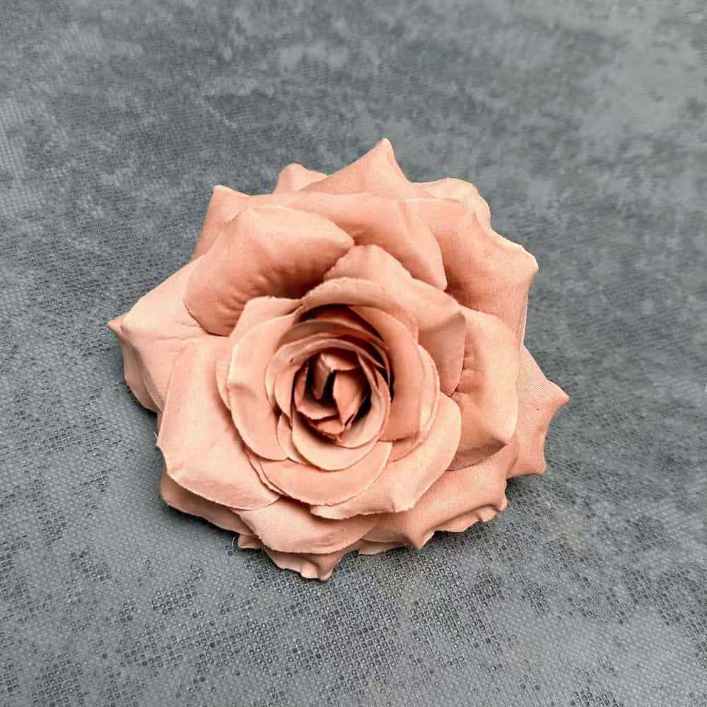 Simulación 10cm cabeza de rosa 520 pastel floral decoración de boda diseño de coche de boda decoración de flores falsas de bricolaje al por mayor
