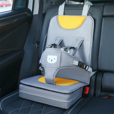 Child Safety Seat, Simple Car child safety seat - gray-small-size-booster-pad-recommended-for-6-months-to-3-years-old