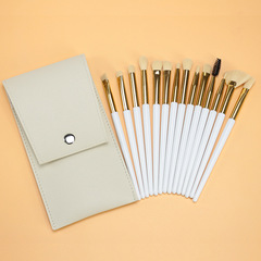 14-Piece Eyeshadow Brush Set, Chenzhou Eye Highlighting Lower Lash Brush Makeup Tool Full Set, New Cosmetics Brush Wholesale