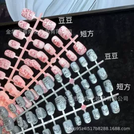 甲片/穿戴甲;美甲贴;美甲饰品