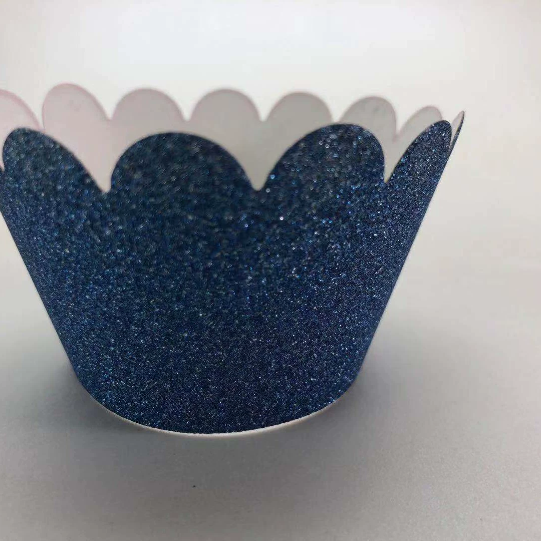 Креативные изысканные чашки для торта для кексов, устойчивые к высоким температурам, декоративные держатели для выпечки, лазерные полые края торта